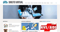 Desktop Screenshot of direitovirtual.com.br
